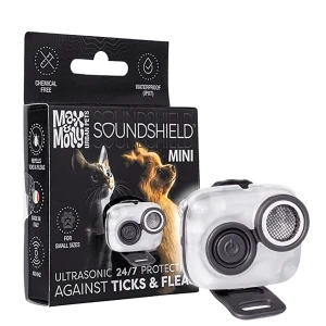 Max & Molly SoundShield MINI BLACK 24/7 cserélhető elemes ultrahangos kullancsriasztó